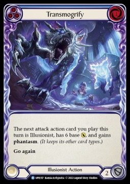 Transmogrify (Blue) (Rainbow Foil)