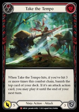 Take the Tempo (Rainbow Foil)