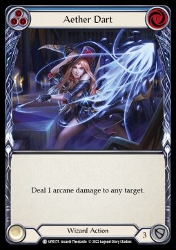 Aether Dart (Blue) (Rainbow Foil)