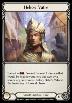 Helio's Mitre (Cold Foil)