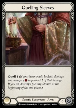 Quelling Sleeves (Cold Foil)