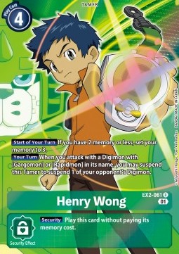 Henry Wong (EX2-061) (V.2)