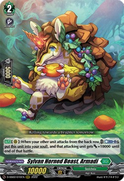 Sylvan Horned Beast, Armadi [D Format] (V.1 - Triple Rare)