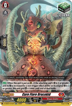 Cure Flare Dracokid [D Format] (V.1 - Double Rare)