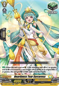 Heartiness Tear Sorceress [D Format] (V.1 - Double Rare)