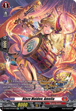 Blaze Maiden, Amelia [D Format] (V.2 - Special Parallel)