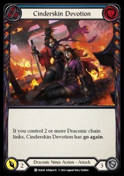 Cinderskin Devotion (Blue) (Regular)