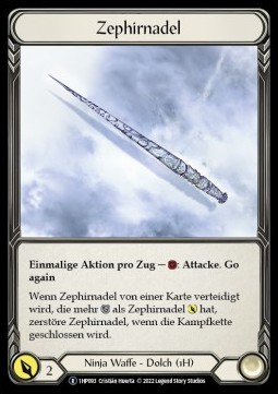 Zephyr Needle (Regular)