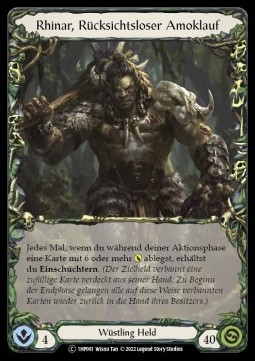 Rhinar, Reckless Rampage (Regular)