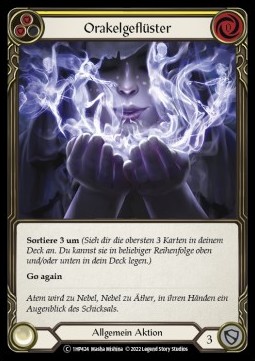 Whisper of the Oracle (Yellow) (Regular)