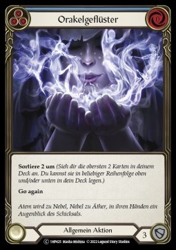 Whisper of the Oracle (Blue) (Regular)