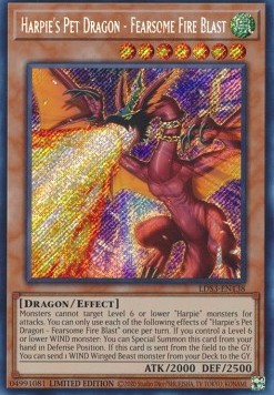 Harpie's Pet Dragon - Fearsome Fire Blast