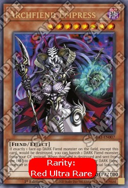 Archfiend Empress (V.2 - Ultra Rare)