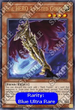 Evil HERO Adusted Gold (V.3 - Ultra Rare)