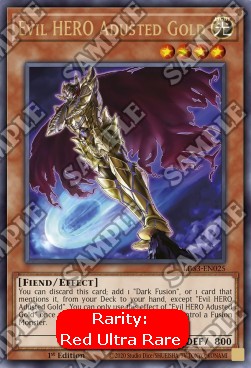 Evil HERO Adusted Gold (V.2 - Ultra Rare)