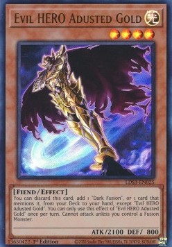 Evil HERO Adusted Gold (V.1 - Ultra Rare)