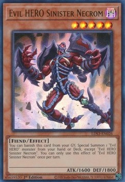 Evil HERO Sinister Necrom (V.1 - Ultra Rare)