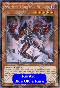 Evil HERO Sinister Necrom (V.3 - Ultra Rare)