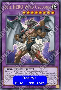 Evil HERO Wild Cyclone (V.3 - Ultra Rare)