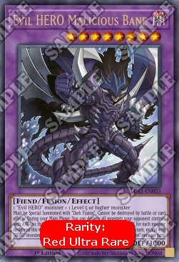 Evil HERO Malicious Bane (V.2 - Ultra Rare)