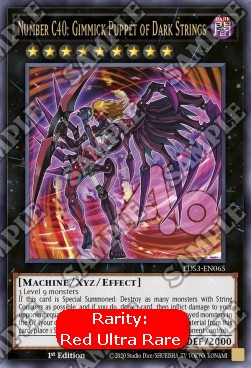 Number C40: Gimmick Puppet of Dark Strings (V.2 - Ultra Rare)