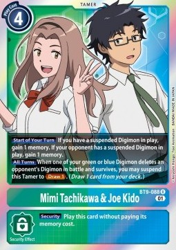 Mimi Tachikawa & Joe Kido (BT9-088)