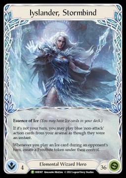 Iyslander, Stormbind (Rainbow Foil)