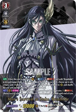 Man's Survival at Stake, Brunhilde [D Format] (V.2 - Feature Rare)