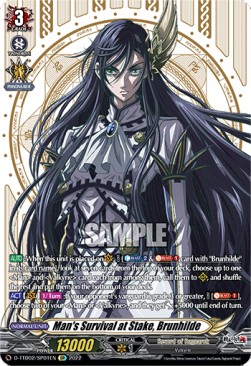 Man's Survival at Stake, Brunhilde [D Format] (V.3 - Special Parallel)