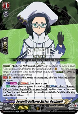 Seventh Valkyrie Sister, Reginleif [D Format] (V.1 - Double Rare)