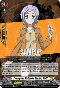 Youngest Valkyrie Sister, Göll [D Format] (V.1 - Rare)