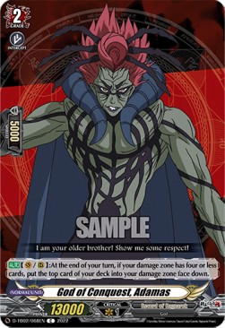 God of Conquest, Adamas [D Format] (V.1 - Common)