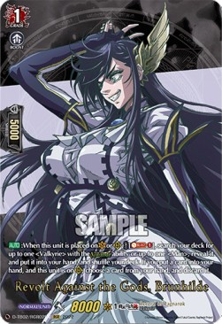 Revolt Against the Gods, Brunhilde [D Format] (V.2 - Feature Rare)