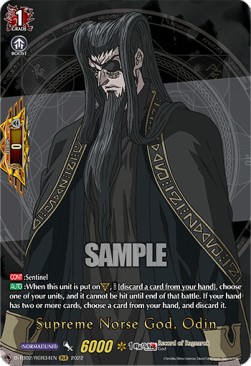 Supreme Norse God, Odin [D Format] (V.2 - Feature Rare)