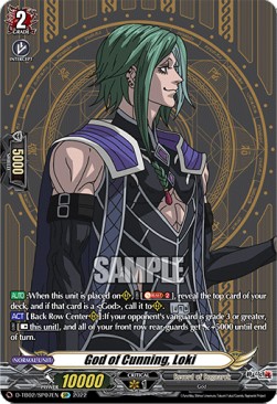 God of Cunning, Loki [D Format] (V.3 - Special Parallel)