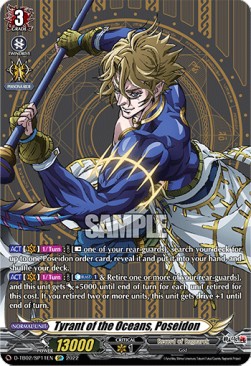 Tyrant of the Oceans, Poseidon [D Format] (V.3 - Special Parallel)