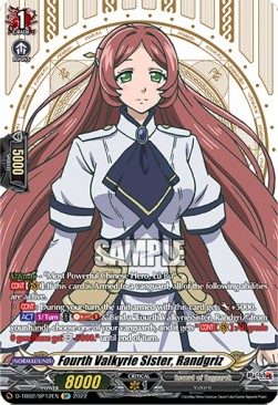 Fourth Valkyrie Sister, Randgriz [D Format] (V.3 - Special Parallel)