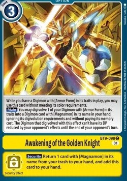 Awakening of the Golden Knight (BT9-098)