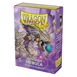 60 Small Dragon Shield Sleeves - Matte Nebula