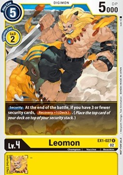 Leomon (EX1-027)