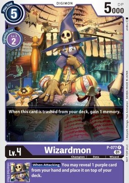 Wizardmon (P-077) (V.1)