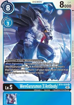 WereGarurumon (X Antibody) (BT9-028)