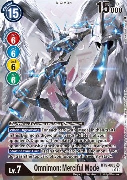 Omnimon: Merciful Mode (BT9-083) (V.2)