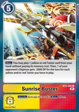 Sunrise Buster (BT9-099)