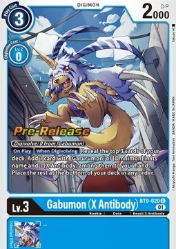 Gabumon (X Antibody) (BT9-020)