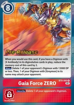 Gaia Force ZERO (BT9-095)