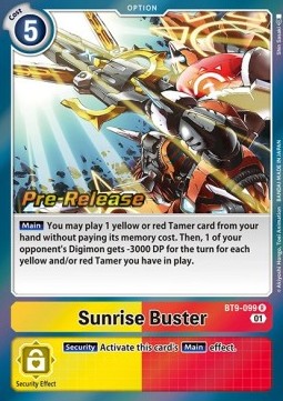 Sunrise Buster (BT9-099)