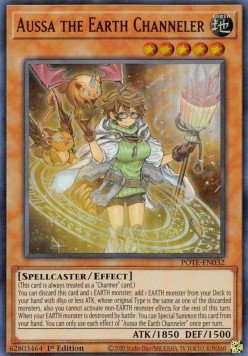 Aussa the Earth Channeler (V.1 - Ultra Rare)