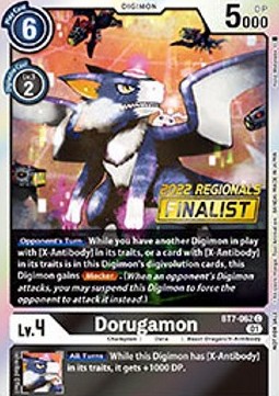 Dorugamon (BT7-062) (V.2)