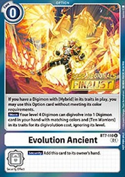 Evolution Ancient (BT7-110) (V.2)